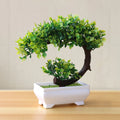 Vaso com Planta Artificial de Bonsai