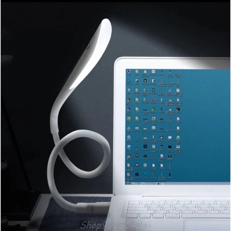 Luminaria Notebook Led Usb Flexível Mini Silicone abajuar portátil luminaria 5778