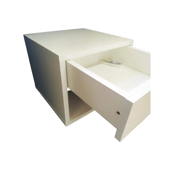 Mesa de Cabeceira em MDF com Gaveta: Compacta, Elegante e Funcional