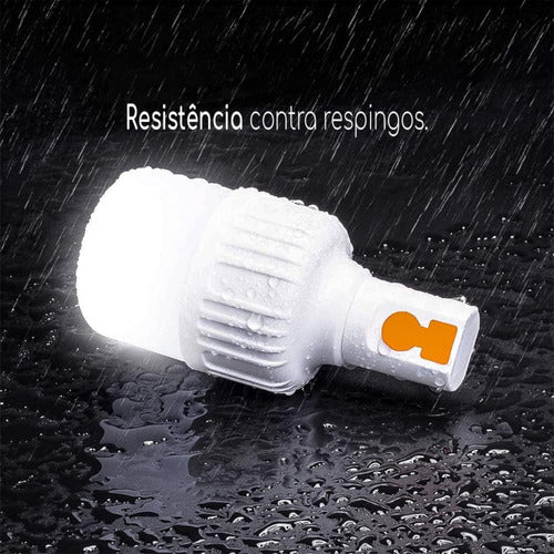 Lâmpada LED USB 65W Recarregável: Portátil, Potente e Versátil