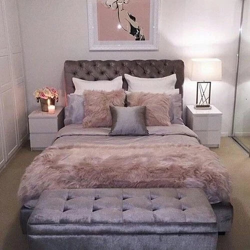 Manta Peseira de Pelúcia Luxo em Pelo Alto para Cama Queen - Elegância e Conforto