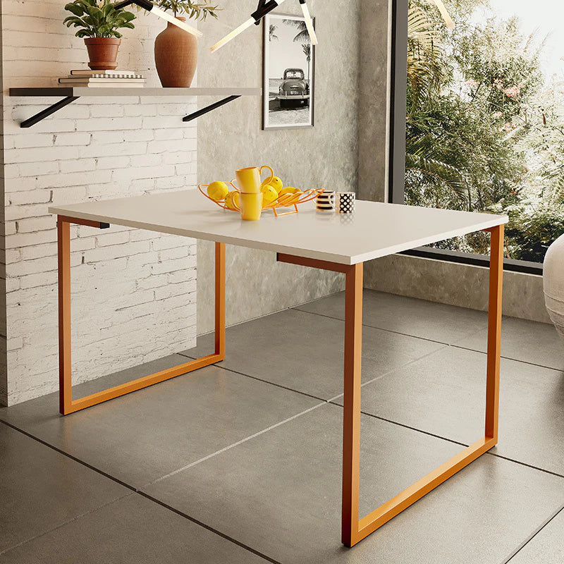 Mesa de Jantar Steel Estilo Industrial: Elegância e Resistência para Seu Ambiente