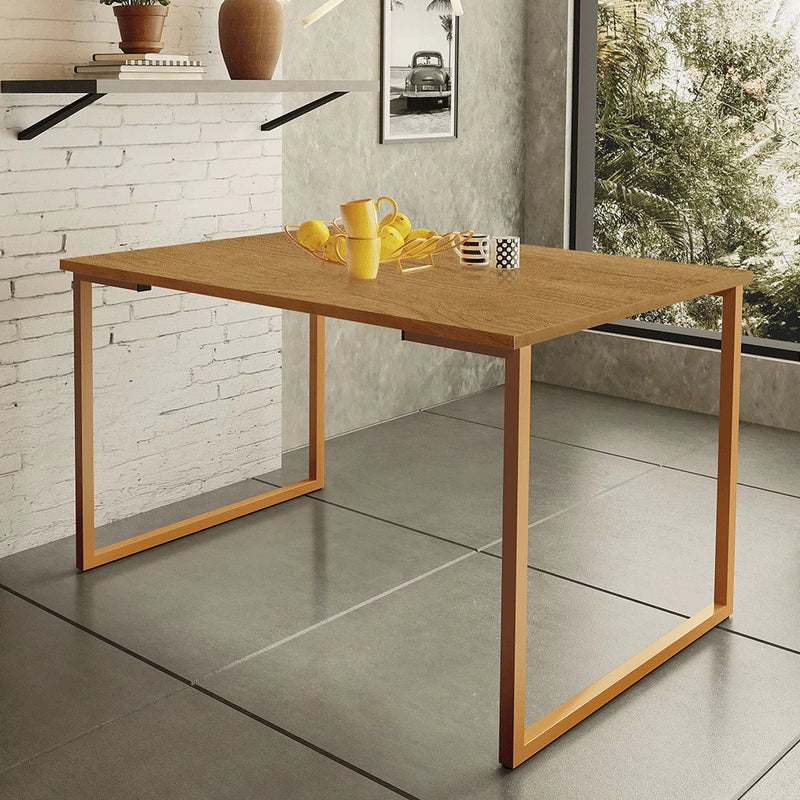 Mesa de Jantar Steel Estilo Industrial: Elegância e Resistência para Seu Ambiente