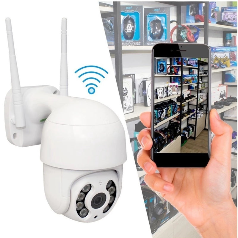 Câmera Segurança Wifi Smart IP Yoosee A8 Áudio Infravermelho